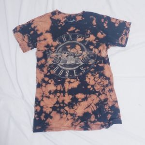 Guns N Roses Bleach Tie Dye T-Shirt